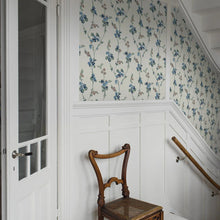 5509 Vera Swedish Grace Blue Wallpaper by Borastapeter