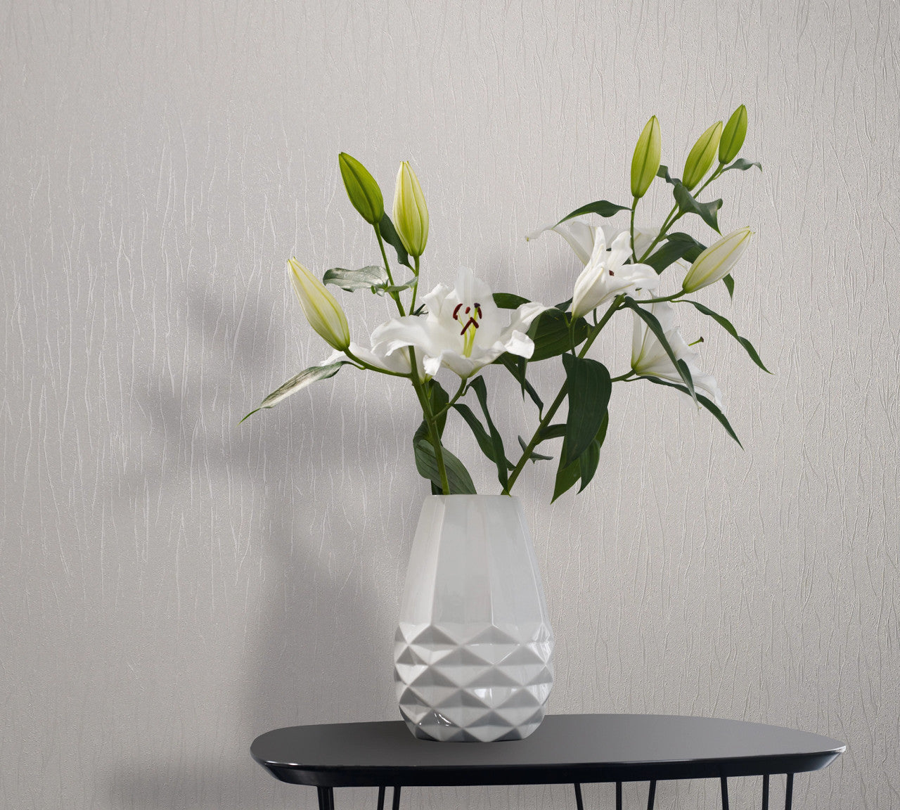 55130 Strie Texture Wallpaper Industrial Effects By Galerie