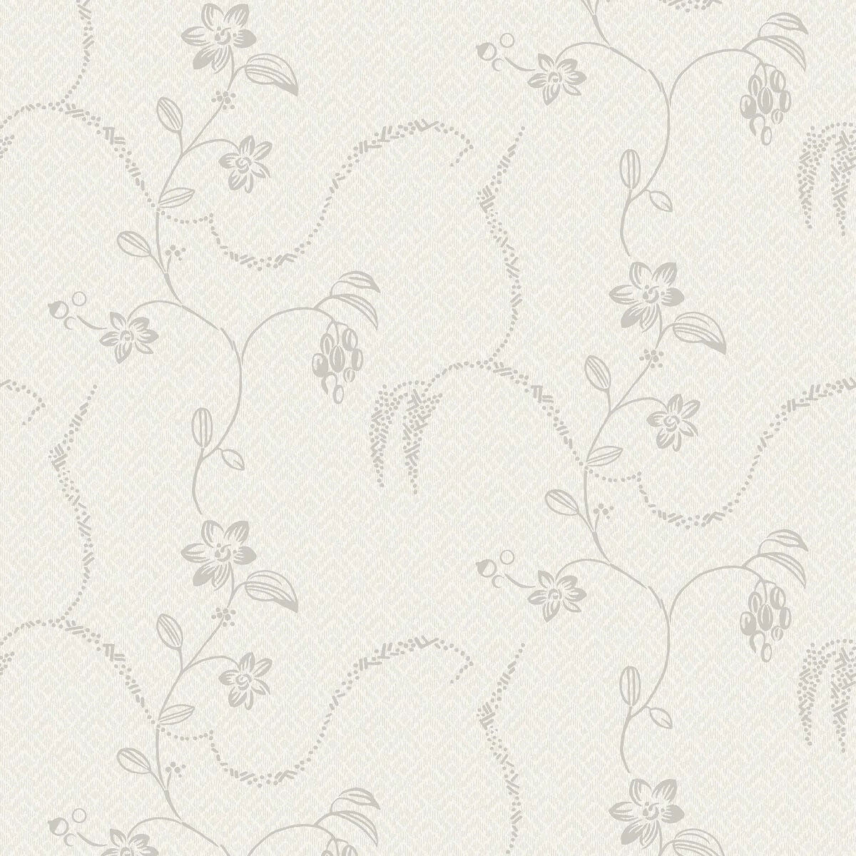 5513 Elsie Swedish Grace Neutral Wallpaper by Borastapeter