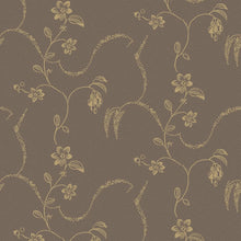 5515 Elsie Swedish Grace Brown Wallpaper by Borastapeter