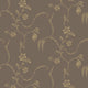 Elsie Swedish Grace Brown Wallpaper by Borastapeter