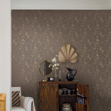 5515 Elsie Swedish Grace Brown Wallpaper by Borastapeter