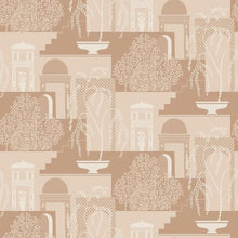 5516 Mimi Swedish Grace Orange Wallpaper by Borastapeter