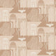 Mimi Swedish Grace Orange Wallpaper by Borastapeter
