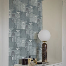 5518 Mimi Swedish Grace Blue Wallpaper by Borastapeter