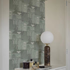 5519 Mimi Swedish Grace Green Wallpaper by Borastapeter