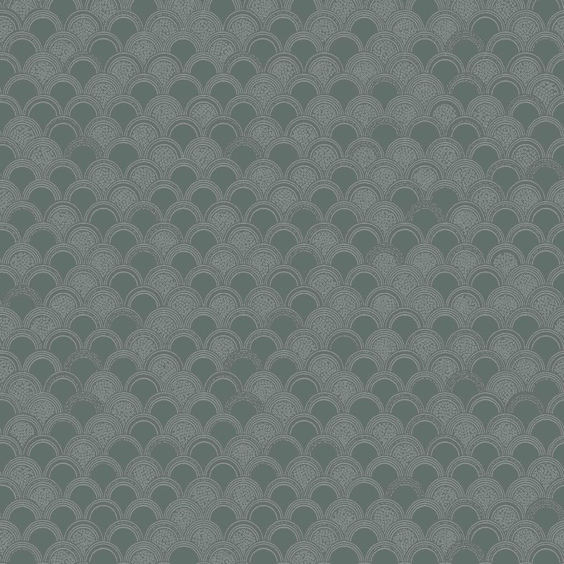 5523 Birgit Swedish Grace Green Wallpaper by Borastapeter