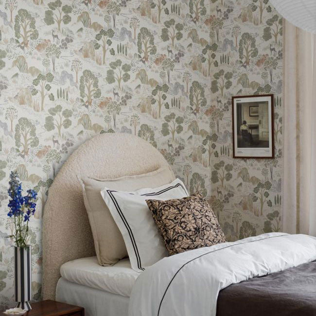 5524 Diana Swedish Grace Sand Wallpaper by Borastapeter