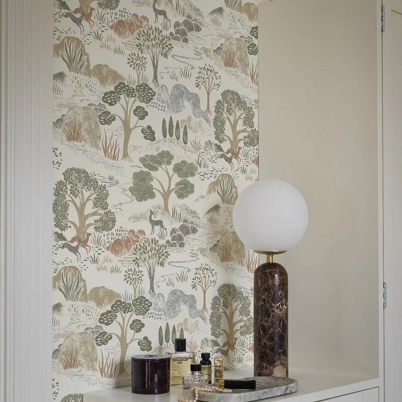 5525 Diana Swedish Grace Neutral Wallpaper by Borastapeter