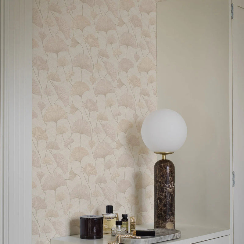 5531 Sophia Swedish Grace Pink Wallpaper by Borastapeter