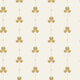 Gotain Sweet Pea Mustard Gotain x Boråstapeter Wallpaper by Boråstapeter