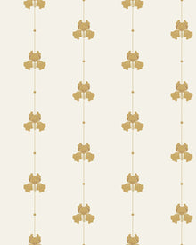 5685 Gotain Sweet Pea Mustard Gotain x Boråstapeter Wallpaper by Boråstapeter