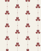 5686 Gotain Sweet Pea Burgundy Gotain x Boråstapeter Wallpaper by Boråstapeter