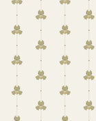 5687 Gotain Sweet Pea Olive Green Gotain x Boråstapeter Wallpaper by Boråstapeter