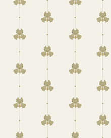 5687 Gotain Sweet Pea Olive Green Gotain x Boråstapeter Wallpaper by Boråstapeter