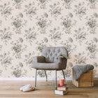 5700055 Norfolk Black Serendipia Wallpaper by Coordonné