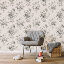 5700055 Norfolk Black Serendipia Wallpaper by Coordonné