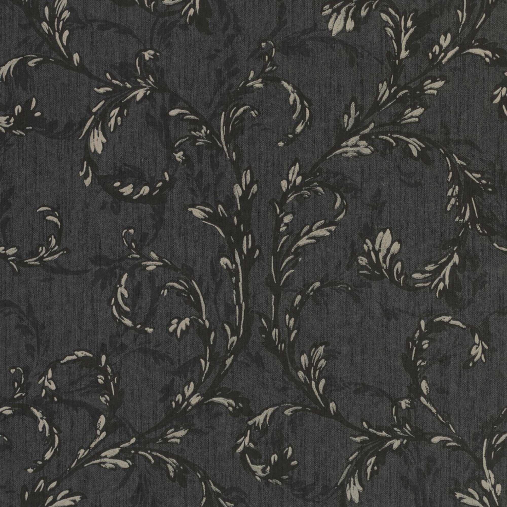 5700075 Saint Veran Black Serendipia Wallpaper by Coordonné