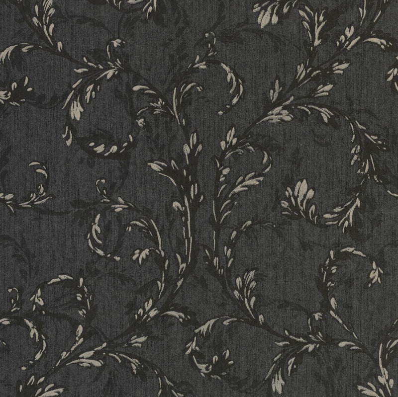 5700075 Saint Veran Black Serendipia Wallpaper by Coordonné
