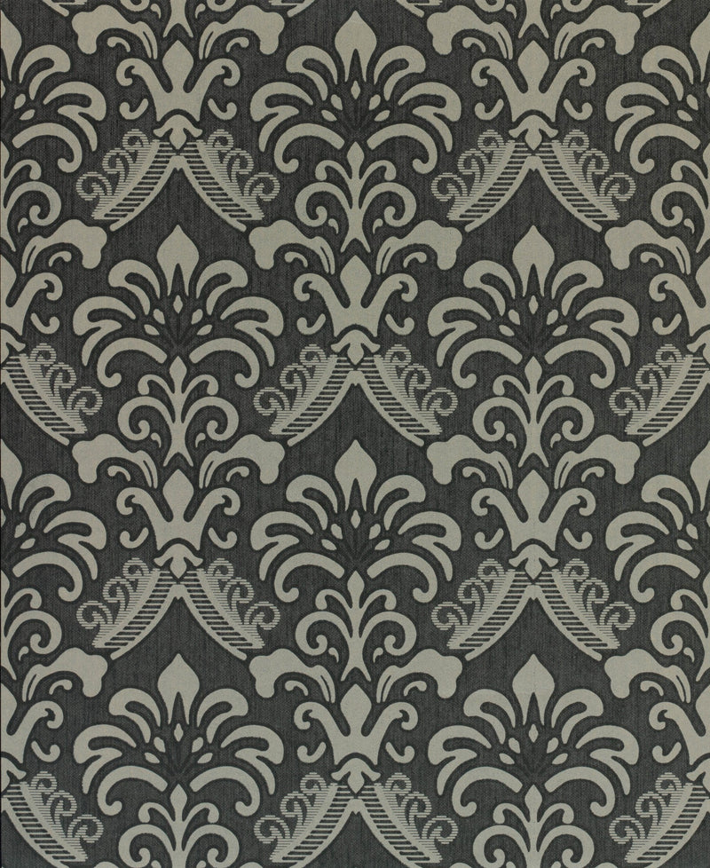 5700085 Novgorod Black Serendipia Wallpaper by Coordonné
