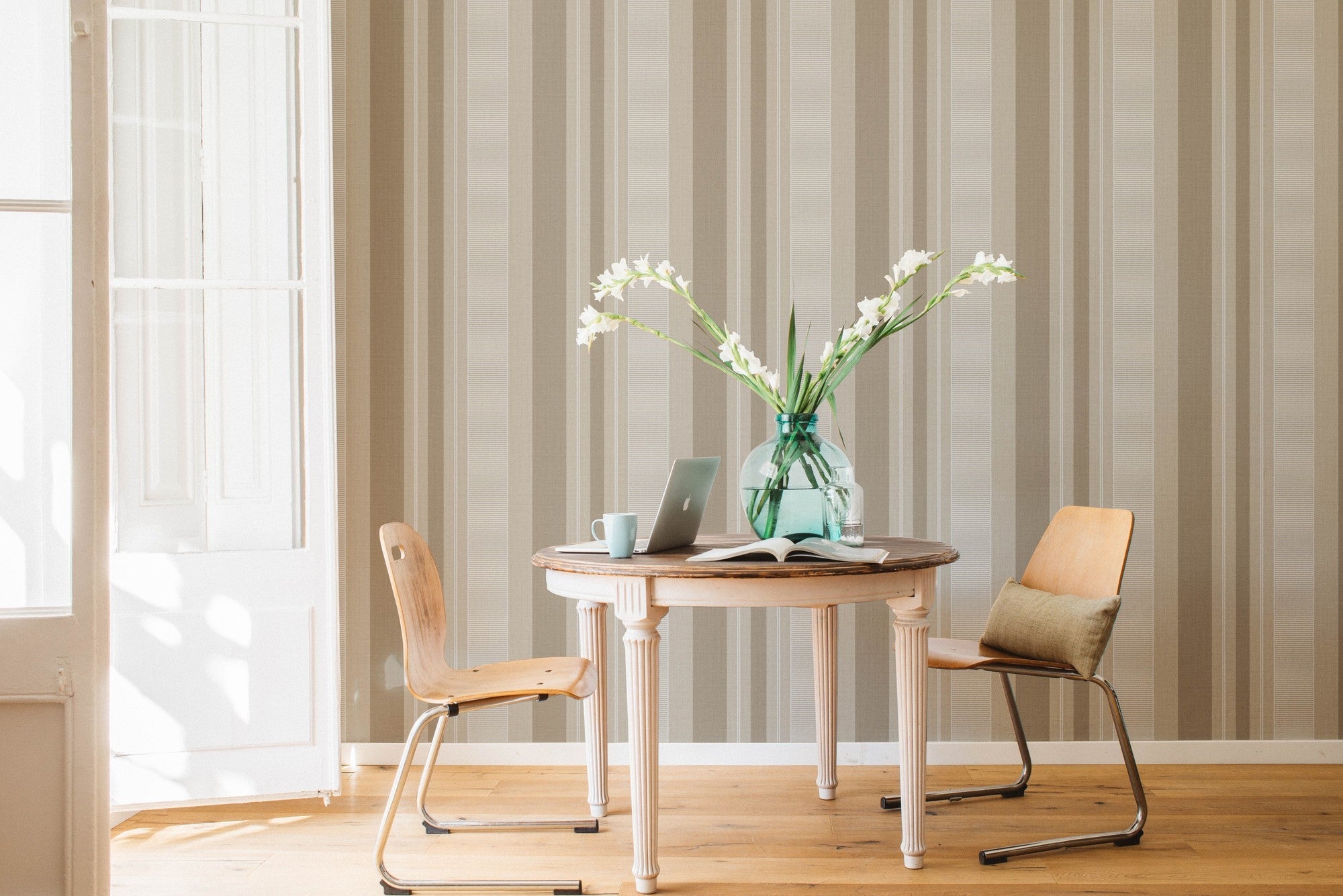 5700103 Ladoga Beige Serendipia Wallpaper by Coordonné