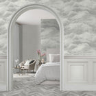 5705 Cloud Weave Silver Wallpaper by Belgravia