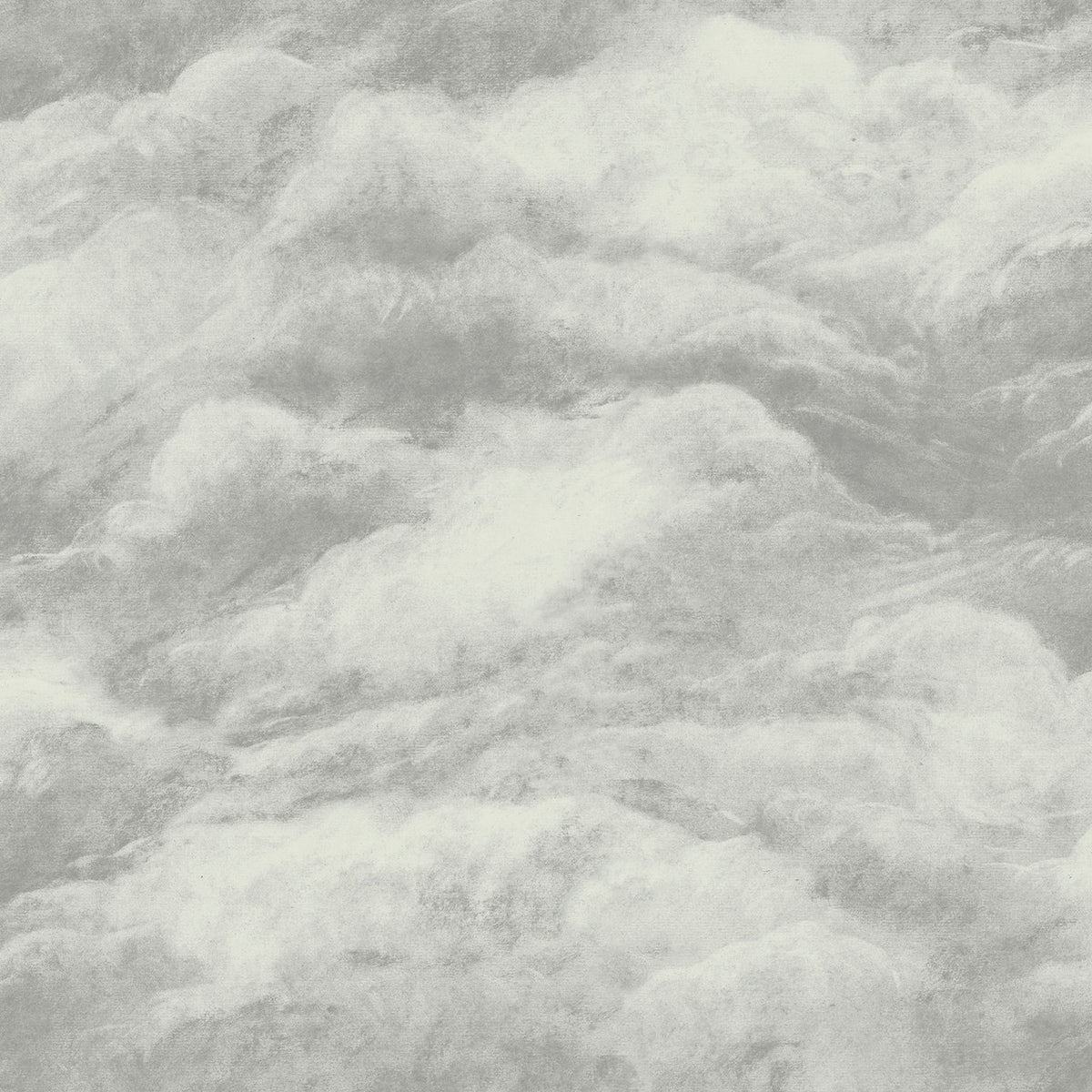 Cloud Weave Silver Wallpaper by Belgravia