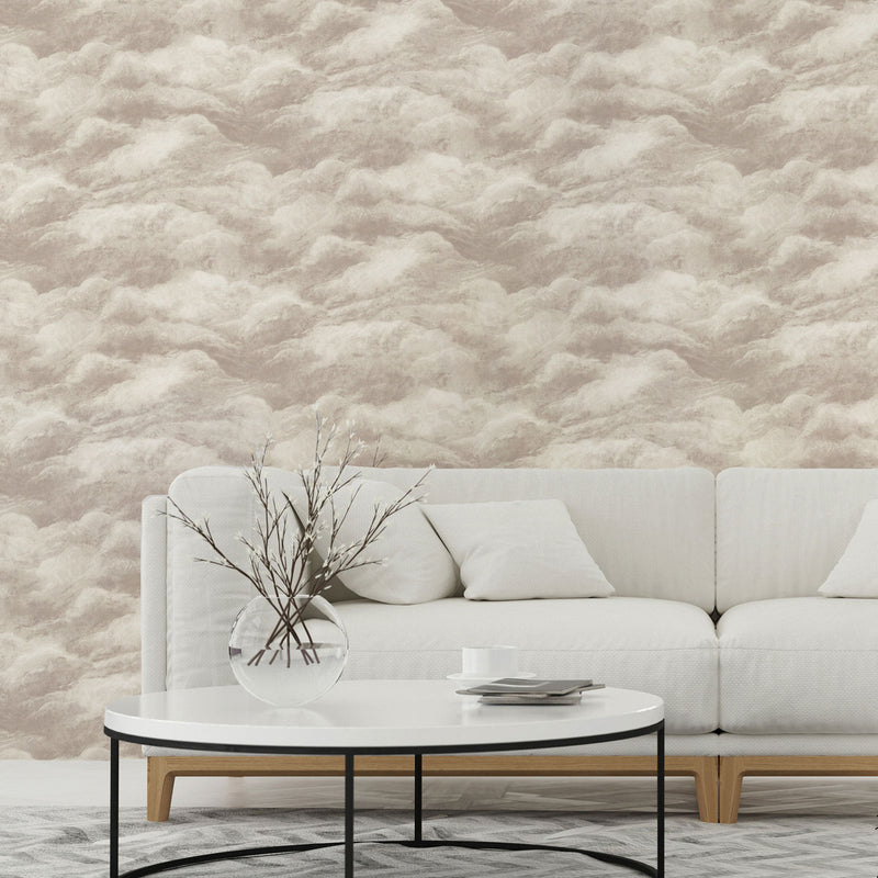 5706 Cloud Weave Cream Wallpaper by Belgravia