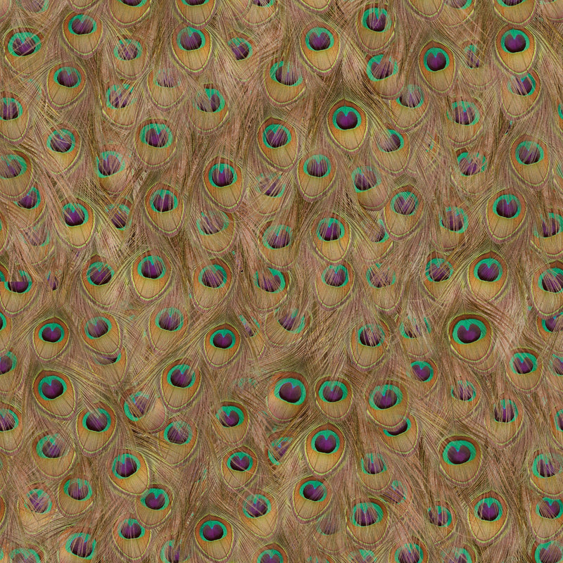 5800052 Peafowl Warm Essentia Wallpaper by Coordonné