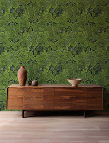 5800062 Liquen Green Essentia Wallpaper by Coordonné