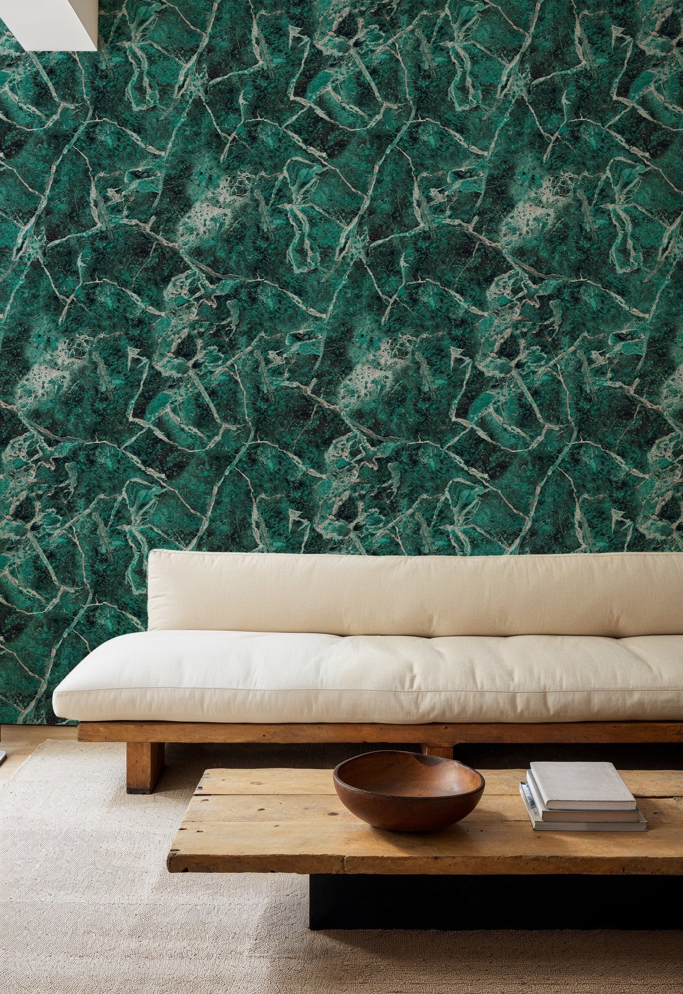 5800091 Precious Stone Green Essentia Wallpaper by Coordonné