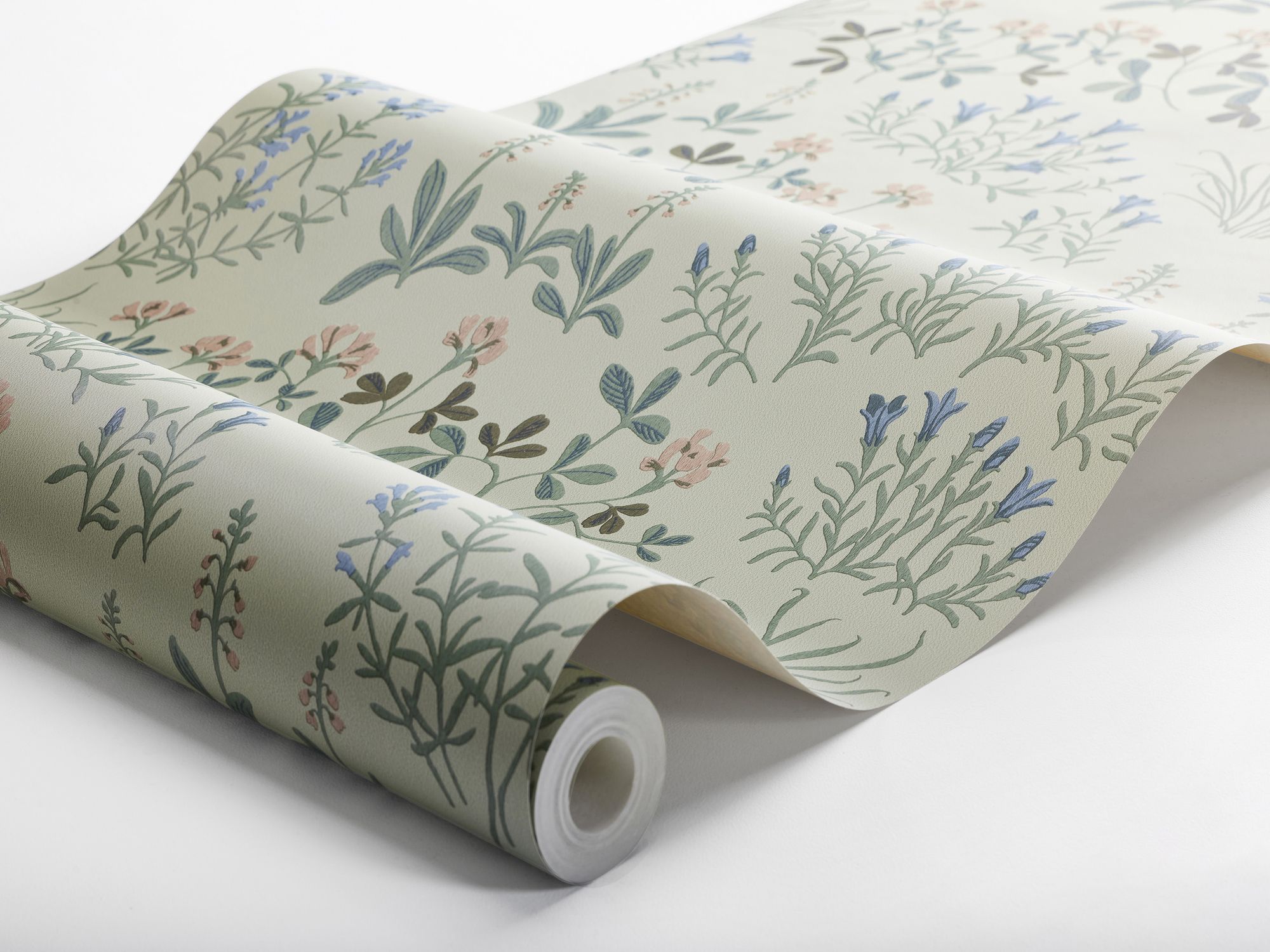 5801 Noras Äng Green and Multi Wallpaper by Boråstapeter