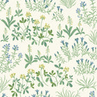 5803 Noras Äng Multi and White Wallpaper by Boråstapeter