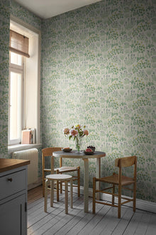 5803 Noras Äng Multi and White Wallpaper by Boråstapeter