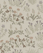 5804 Noras Äng Multi and Beige Wallpaper by Boråstapeter