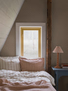 5806 Skogsstjärna Brown and Red Wallpaper by Boråstapeter