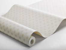 5807 Skogsstjärna Beige and White Wallpaper by Boråstapeter