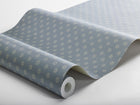 5808 Skogsstjärna Blue and Beige Wallpaper by Boråstapeter