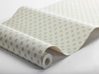 5809 Skogsstjärna Green and White Wallpaper by Boråstapeter