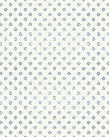 5810 Skogsstjärna Blue and White Wallpaper by Boråstapeter