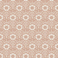 Nyponros Red and White Nordic Folk Wallpaper by Boråstapeter