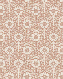 5812 Nyponros Red and White Wallpaper by Boråstapeter