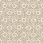 5814 Nyponros Brown and Beige Wallpaper by Boråstapeter