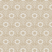 5814 Nyponros Brown and Beige Wallpaper by Boråstapeter