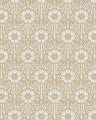 5814 Nyponros Brown and Beige Wallpaper by Boråstapeter