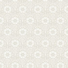 5815 Nyponros Grey and White Wallpaper by Boråstapeter