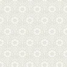 5815 Nyponros Grey and White Wallpaper by Boråstapeter