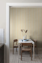 5816 Hedda Yellow and Green Wallpaper by Boråstapeter