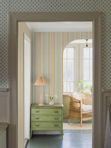 5816 Hedda Yellow and Green Wallpaper by Boråstapeter