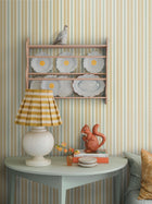 5816 Hedda Yellow and Green Wallpaper by Boråstapeter